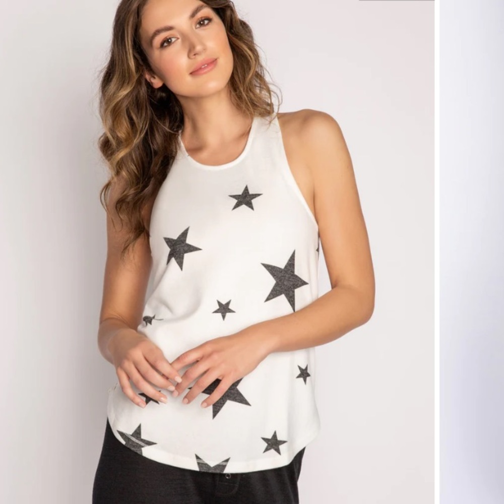 LAST ONE!!  PJ Salvage stars tank NWT